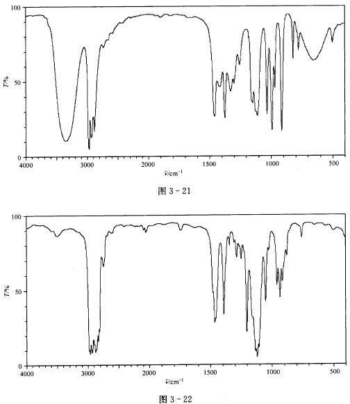 图3—21和图3—22分别对应于A、B两种物质的哪一种？为什么？  请帮忙给出正确答案和分析，谢谢！