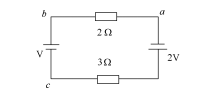 如图所示的电路中，b点的电位是（)。A.A.2VB.B.0VC.C.3VD.D.？3V如图所示的电路