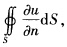 已知函数u满足（▽u)2=4u和▽.（u▽u)=10u，计算曲面积分 其中S为中心在原点的单位球面，