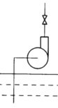 如图所示，从操作角度看，以下离心泵哪种安装方式合适（)。A．B．C．D．如图所示，从操作角度看，以下