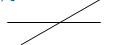 图中斜线为右眼散光轴向，二线夹角为30°，TABO法表示的该眼散光轴向是（)。A.30°B.60°C