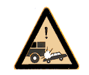 该交通标志的含义是（)。A.注意危险B.禁止小型汽车通行C.注意追尾D.事故易发路段该交通标志的含义
