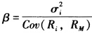 CAPM中，β的计算公式是（)。（浙江财经学院2011金融硕士)A．B．C．D．CAPM中，β的计算