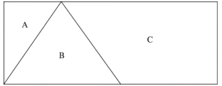 如下图所示，将一个长8米、宽4米的长方形店铺划分成A、B、C三个小店铺，其中店铺B是面积为8平方米的