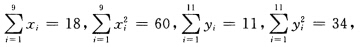 从两个相互独立的正态总体中，分别抽出容量为9和11的样本，并算得 试在显著性水平α=0．02下，从两