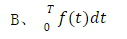 假设产品故障密度函数为f（t),那么t=T时刻，产品可靠度为（)。A.1－f（T)B.C.D.f（T