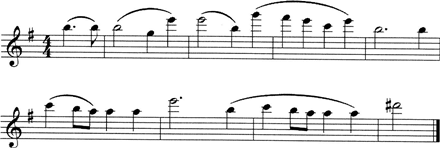 下面谱例出自哪位作曲家的作品？（）A.柴可夫斯基B.莫扎特C.门德尔松D.帕格尼尼下面谱例出自哪位作