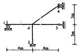 下图所示结构EI为常数，甩力矩分配法计算时，分配系数μA1 （) A．5／24B．15／51C．1／