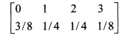 求下列计算值： （1)已知二元离散信源具有0、l两个符号，若出现0的概率为1／3，求出现1的自信息量
