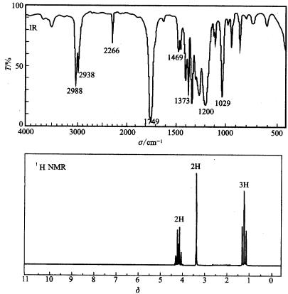 某化合物C5H7O2N，根据如下IR和1H NMR谱图推断其结构，并说明依据。 请帮忙给出正确答案和