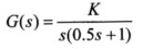 设单位负反馈系统的开环传递函数为： 要求设计串联控制器，使： （1)K=10s－1。 （2)相角裕量