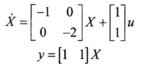 系统动态方程为： 在输入u（t)=eλt的作用下，如何选取λ和初始状态X（0)可使系统的输出y恒为零