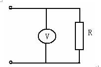 下图为用电压表测量电路中某一电阻两端电压接线图此题为判断题(对，错)。请帮忙给出正确答案和分析，谢谢