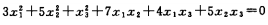 求点关于（1，－1，0)二阶曲线的​极线。求点关于(1，-1，0)二阶曲线的极线。