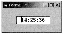 在名为Form1的窗体上绘制一个名为Text1的文本框控件和一个名为Timer1的计时器控件。程序运