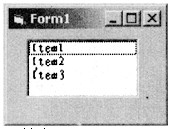 在名为Form1的窗体上绘制一个列表框，名为List1，高为800、宽为1500，字体为“楷体GB2