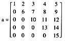 阅读下列程序说明和C程序，把应填入其中（n)处的字句，写在对应栏内。【程序说明】 对角线下元素全为0