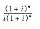 在下列公式中，（)是计算年金终值系数的正确公式。A． B． C． D．在下列公式中，()是计算年金终