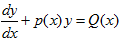 一阶线性微分方程的标准形式（)A、B、C、D、