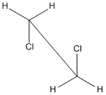 用纽曼（Newman）投影式书写1,2-二氯乙烷的优势构象，正确的是（）。