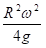 一匀质砂轮半径为R，质量为M，绕固定轴转动的角速度为w．若此时砂轮的动能等于一质量为M的自由落体从高