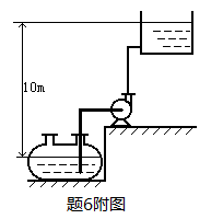 用泵把20℃的苯（密度为879kg×m-3）从地下贮罐送到高位槽（如附图），流量为0.3m3·min