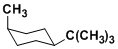 顺-1-甲基-4-叔丁基环己烷的最稳定的构象是