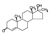 甲睾酮的化学结构是A．B．C．D．E．甲睾酮的化学结构是A．B．C．D．E．