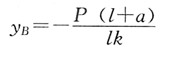 如下图所示，两梁中的弹性变形能分别为U1和U2，则两者的关系为（)。A．U2=3U1B．U2=27U