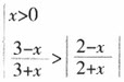 	不等式组的解集是（）。A. {x｜02B. {x｜0C. D. {x｜0