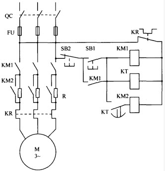 （1）试述三相异步电动机旋转的必要条件，以及三相异步电动机和直流电动机应用的场合。	（2）如图所示为
