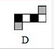 如用白、灰、黑三种颜色的油漆将正方形盒子的6个上色，且两个相对面上的颜色都一样，以下哪一个不可能是该