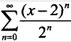 函数展开成（x-2）的幂级数为（）。