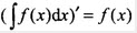 设f（x）有连续的导数，则下列关系中正确的是（）。