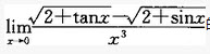 	的值是：（）A. ['2B. 0C. 1／2D. 1／4