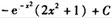 已知f（x）的一个原函数是，则∫xf’（x）dx等于（）．