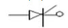 下列图形符号（）是可控硅符号。