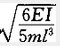 图示体系，设弹簧刚度系数k=2EI／l3，则体系的自振频率为：（）