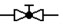 在工艺流程图中，表示隔膜阀的符号是（）。