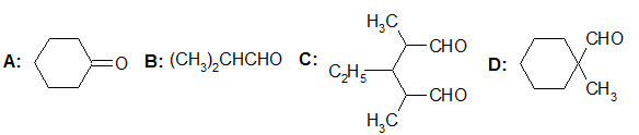 下列化合物中，不能发生羟醛缩合反应的是（）。