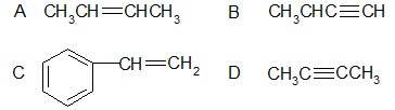 下列哪一个化合物能与氯化亚铜溶液作用生成红色沉淀？（）