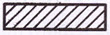 在建筑工程图中，普通砖的材料图例表示为（）。