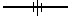 在工艺流程图中，表示法兰连接的符号是（）。