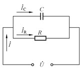 绘图题：图E-61（a）为绝缘并联等值电路，画出其相量图。	