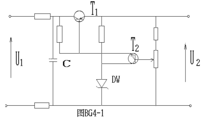 如图BG4-1所示电路为何种稳压电路？	