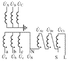 计算题：一组电压互感器，变比[图]，其接线如图D-33（a）所...	计算题：一组电压互感器，变比，