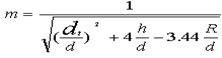 	有凸缘圆筒形件的拉深系数，从上式可以看出参数（）对拉深系数影响最大。A. ['A、B. C. R/