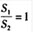 	图示并联管路，已知两支管的比阻比，管长比，则两支管的流量比（）。	A. ['1/2B. C. D.