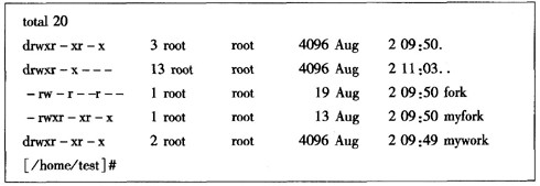 下图是在Linux系统中用ls命令查看文件信息的输出结果，可以判断命令行输入的完整命令是（42)，当