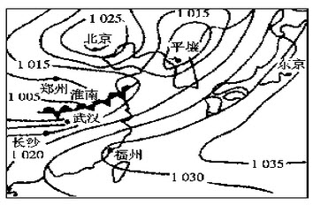 读某日地面天气形势图（单位：hPa），回答下列小题。关于图示各地风的特征的分析，正确的是（）